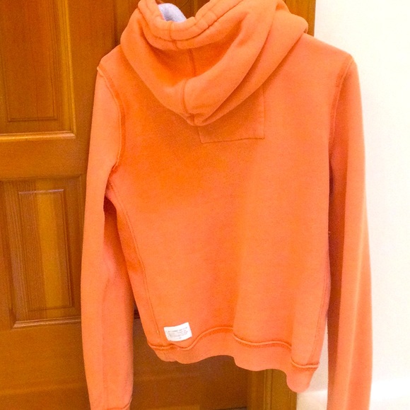 - Abercrombie & Fitch orange pullover - Picture 2 of 3